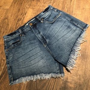 Chelsea & Violet Distressed Jean Shorts